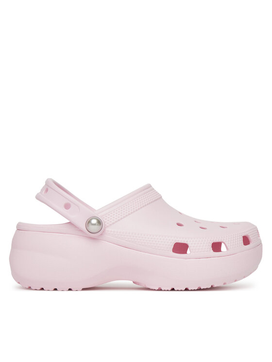 Crocs Чехли Classic Platform Pearl Clog 211231 Розов за Жени цена