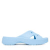 Crocs Чехли Classic Women's Cross Strap 210840 Син за Жени цена