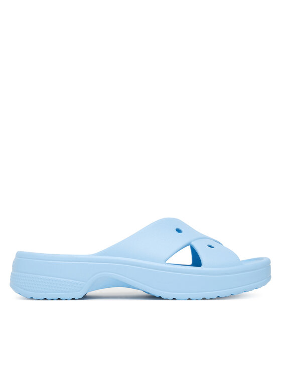 Crocs Чехли Classic Women's Cross Strap 210840 Син за Жени цена