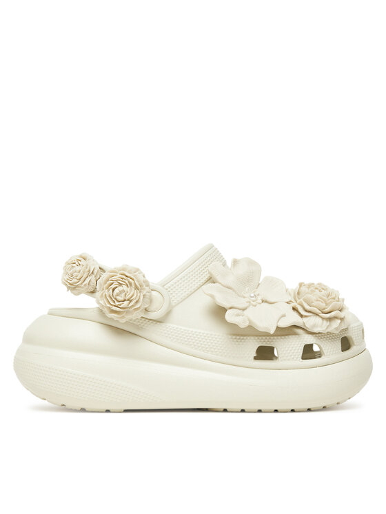 Crocs Чехли Crush Bouquet Clog 211448 Бежов за Жени цена