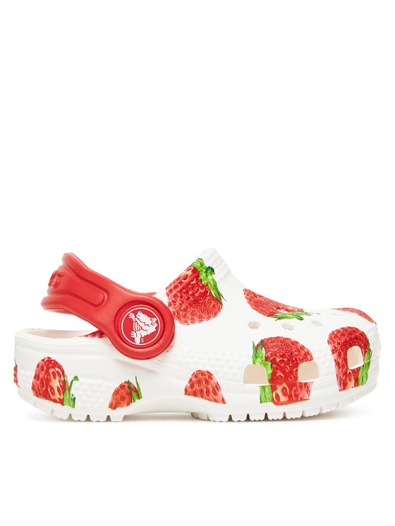 Crocs Чехли Toddler Classic Fresh Fruits Clog 211170 Бял за Момичета цена