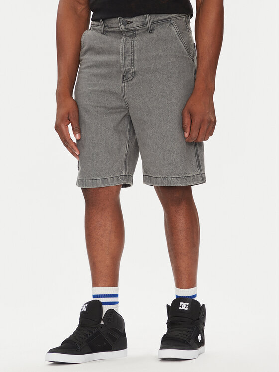 DC Дънкови шорти Carpenter Baggy Short Rmg ADYS03019 Сив Baggy Fit за Мъже цена