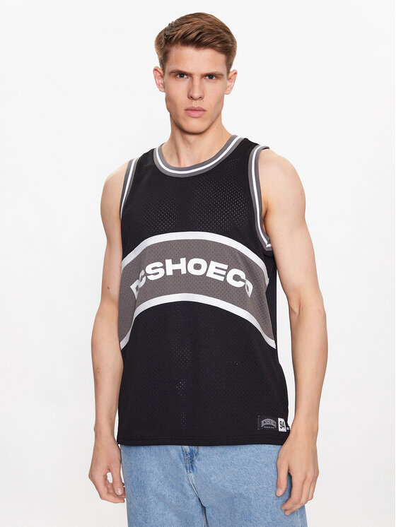 DC Мъжки топ Pastime ADYKT03210 Черен Regular Fit за Мъже цена