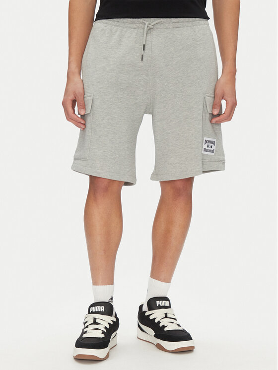 DC Спортни шорти Millenia ADYFB03075 Сив Baggy Fit за Мъже цена
