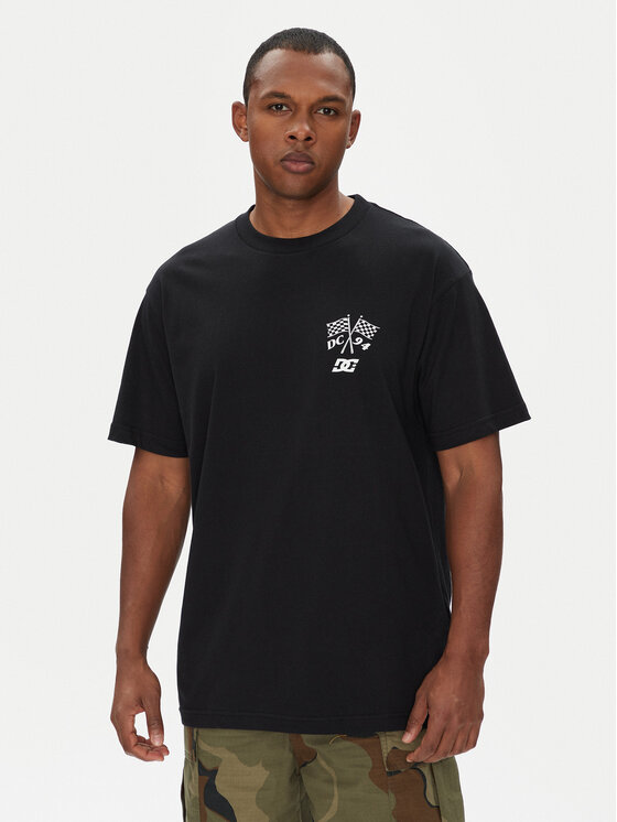 DC Тишърт ADYZT05467 Черен Regular Fit за Мъже цена