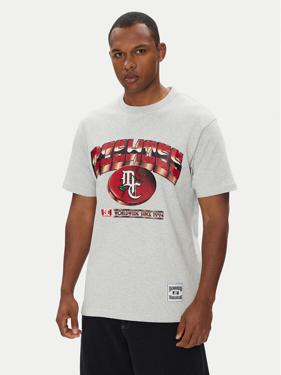 DC Тишърт Change ADYZT05462 Сив Regular Fit за Мъже цена
