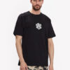 DC Тишърт Jaakko Cubic ADYZT05260 Черен Relaxed Fit за Мъже цена