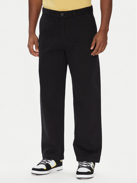 DC Чино панталони Worker Baggy ADYNP03097 Черен Baggy Fit за Мъже цена