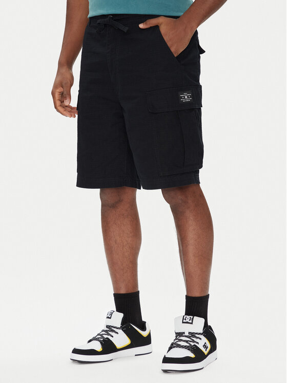 DC Шорти от плат Tundra ADYWS03086 Черен Regular Fit за Мъже цена
