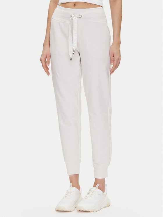 DKNY Sport Долнище анцуг DP5P3496 Бежов Regular Fit за Жени цена