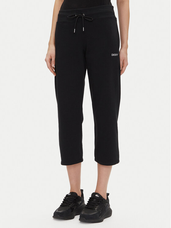 DKNY Sport Долнище анцуг DP5P3624 Черен Regular Fit за Жени цена