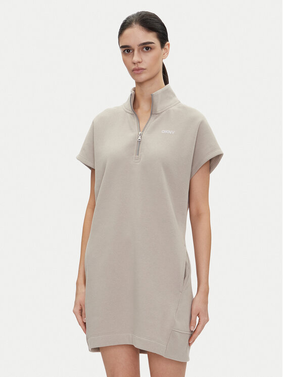 DKNY Sport Ежедневна рокля DP5D4895 Бежов Regular Fit за Жени цена