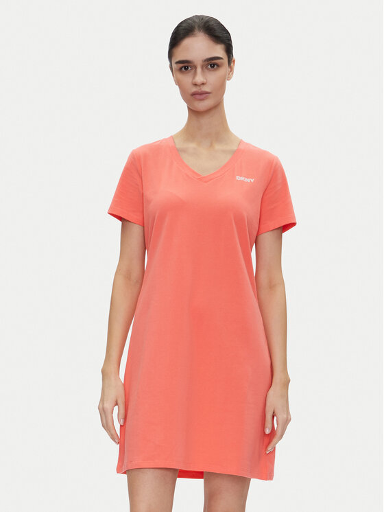 DKNY Sport Ежедневна рокля DP5D4902 Коралов Regular Fit за Жени цена
