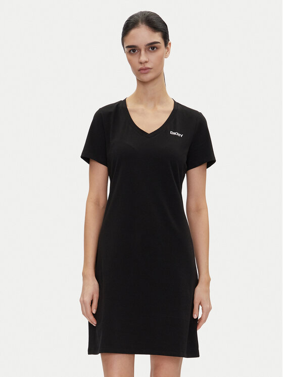 DKNY Sport Ежедневна рокля DP5D4902 Черен Regular Fit за Жени цена