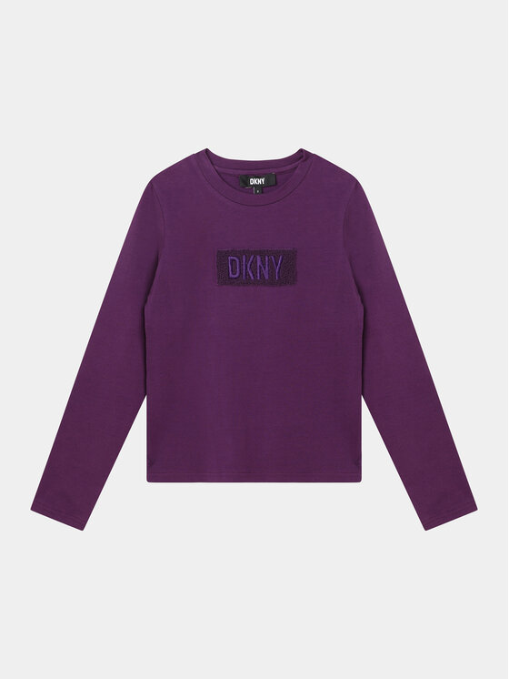 DKNY Блуза D35T25 D Виолетов Regular Fit за Момичета цена