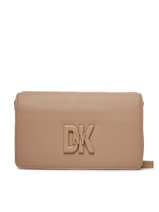 DKNY Дамска чанта Seventh Avenue Md Fl R33EKY30 Бежов за Жени цена