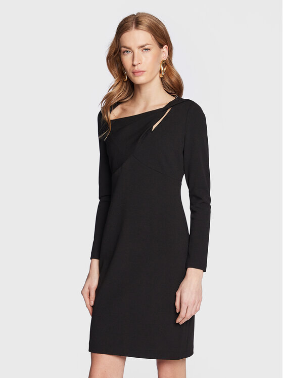 DKNY Ежедневна рокля DD2J141A Черен Regular Fit за Жени цена
