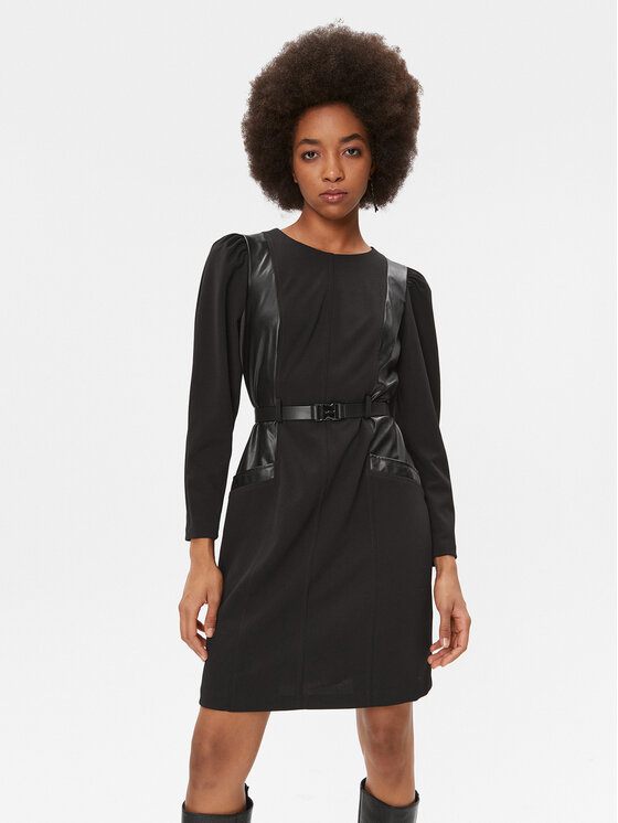 DKNY Ежедневна рокля DD3G1608 Черен Regular Fit за Жени цена