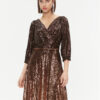 DKNY Ежедневна рокля DD3HR967 Кафяв Regular Fit за Жени цена