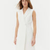 DKNY Коктейлна рокля DD5U1H66 Екрю Slim Fit за Жени цена