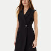 DKNY Коктейлна рокля DD5U1H66 Черен Slim Fit за Жени цена