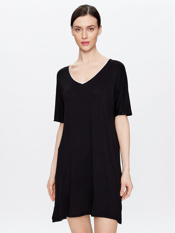 DKNY Нощница YI2319330 Черен Regular Fit за Жени цена