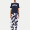 DKNY Пижама YI70052 Тъмносин Regular Fit за Жени цена