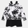 DKNY Плетена рокля D32888 S Черен Regular Fit за Момичета цена