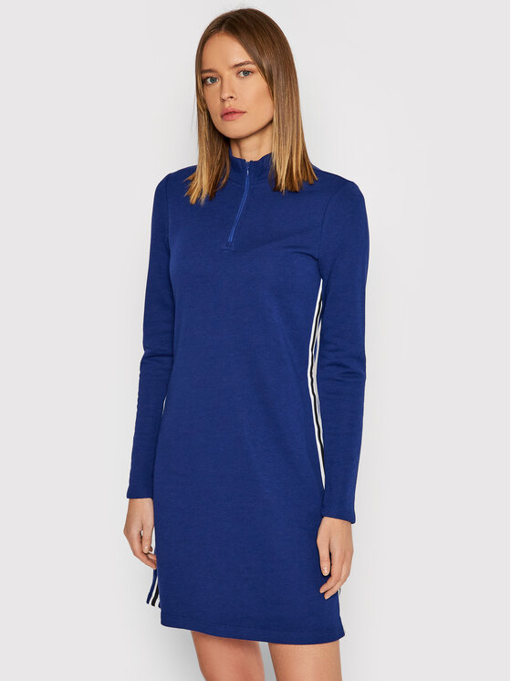 DKNY Плетена рокля DD1GD247 Тъмносин Regular Fit за Жени цена