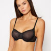 DKNY Сутиен с банели DK4039 Черен за Жени цена