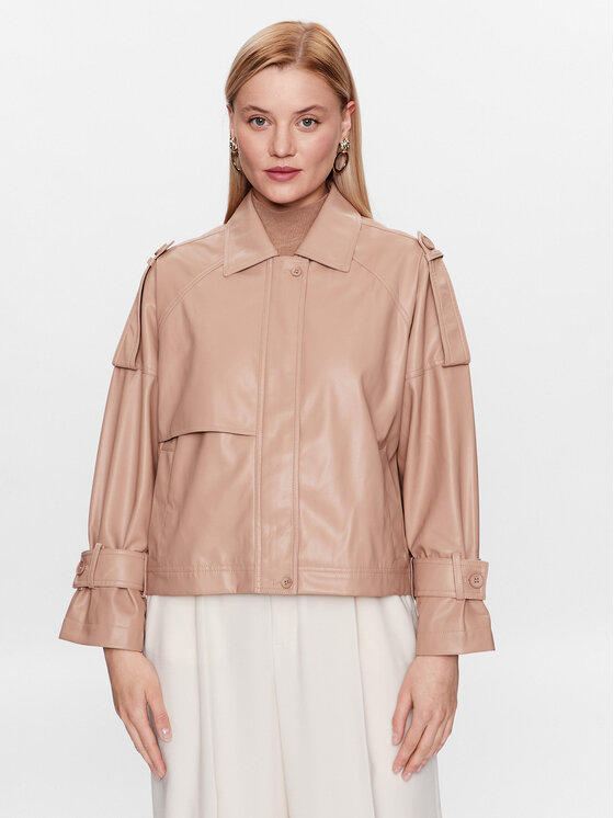 DKNY Яке бомбър P3ACTR28 Бежов за Жени цена