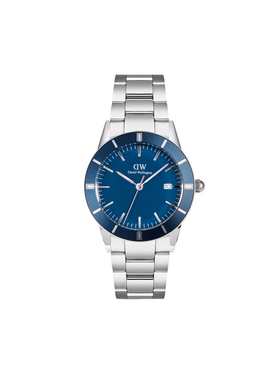 Daniel Wellington Часовник Iconic Paradigma 40 DW00100820 Тъмносин за Мъже цена