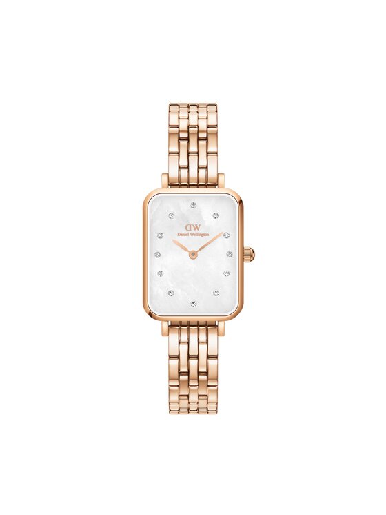 Daniel Wellington Часовник Quadro DW00100620 Златист за Жени цена