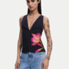 Desigual Блуза 25SWBW09 Черен Regular Fit за Жени цена
