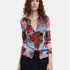 Desigual Блуза Surreal Blossom 24WWTK84 Цветен Slim Fit за Жени цена