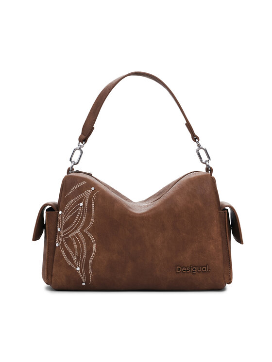 Desigual Дамска чанта Habana 25SAXPAD Кафяв за Жени цена