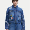 Desigual Дънково яке Misouri 25SWED55 Син Regular Fit за Жени цена
