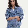 Desigual Дънково яке Ontario 25SWED57 Син Regular Fit за Жени цена