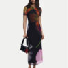 Desigual Ежедневна рокля Roterdam 25SWVK12 Черен Slim Fit за Жени цена