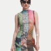 Desigual Ежедневна рокля St. Johns 25SWVK01 Цветен Slim Fit за Жени цена