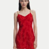 Desigual Коктейлна рокля Tigris 25SWVW85 Червен Slim Fit за Жени цена
