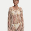 Desigual Плажна рокля Flow 25SWMK22 Бежов Regular Fit за Жени цена