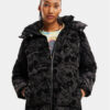 Desigual Преходно яке 23WWEWB2 Черен Regular Fit за Жени цена