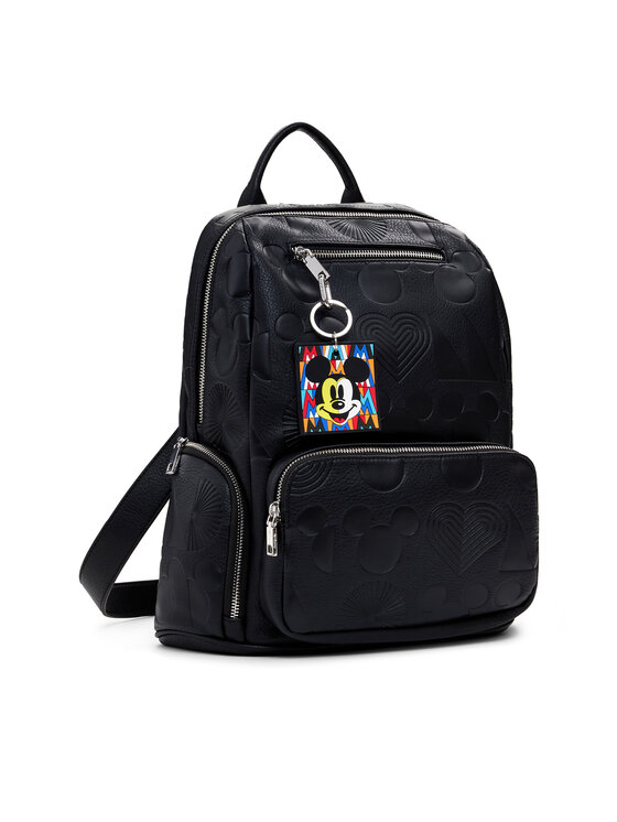 Desigual Раница All Mickey Chester 25SAKP04 Черен за Жени цена