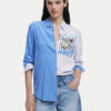 Desigual Риза A Perfect Ride 25SWCW36 Син Regular Fit за Жени цена