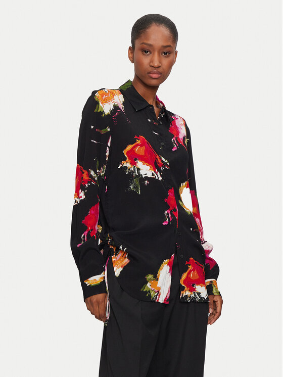 Desigual Риза Nogoya 24WWCW15 Черен Regular Fit за Жени цена