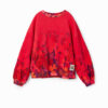 Desigual Суитшърт 23WGSK05 Червен Regular Fit за Момичета цена