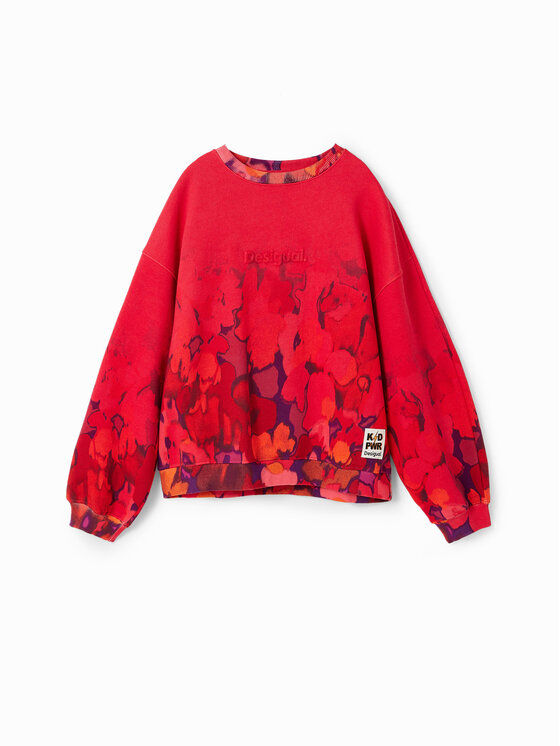 Desigual Суитшърт 23WGSK05 Червен Regular Fit за Момичета цена