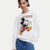Desigual Суитшърт Avery Mickey 25SWSK45 Екрю Regular Fit за Жени цена