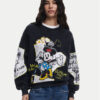 Desigual Суитшърт Minnie 25SWSK25 Черен Regular Fit за Жени цена
